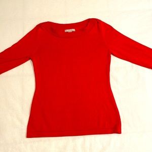 Red sweater
